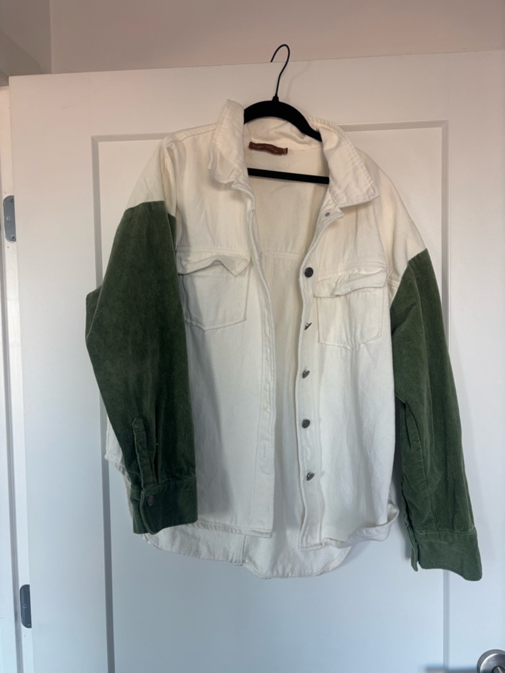Beige Botany Women’s Two-Tone Utility Jacket